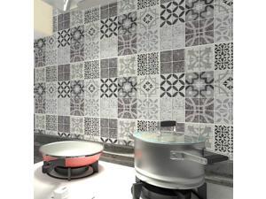 10 Sheets Peel and Stick Backsplash Tiles for Kitchen Self Adhesive Wall Gray Talavera Mexican Tiles(12"x12") 10 Sheets Peel and Stick Backsplash Tiles for Kitchen Self Adhesive Wall Gray Talavera Mexican Tiles(12"x12")
