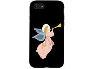 Iphone Se (2020) / 7 / 8 Christmas Angel Star Wings Trumpet Festival Heaven Holiday Case