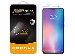 2 Pack Designed For Xiaomi Mi 9 And Mi 9 Lite Tempered Glass Screen Protector Anti Scratch Bubble Free