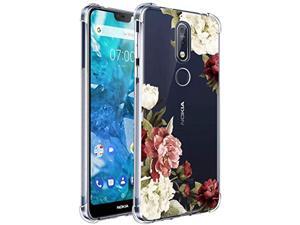 Ueokeird Nokia 7.1 Case, Nokia 7.1 Case With Flowers, Slim Shockproof Clear Floral Pattern Soft Flexible Tpu Back Phone Protective Cover For Nokia 7.1 (2018 Release) (Blossom Flower) Ueokeird Nokia 7.1 Case, Nokia 7.1 Case With Flowers, Slim Shockproof Clear Floral Pattern Soft Flexible Tpu Back Phone Protective Cover For Nokia 7.1 (2018 Release) (Blossom Flower)