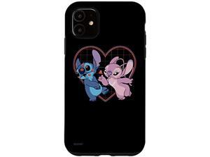 Iphone 11 Disney Lilo And Stitch Angel Heart Kisses Case Iphone 11 Disney Lilo And Stitch Angel Heart Kisses Case