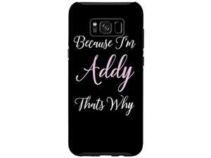 Galaxy S8+ Addy Name Personalized Women Cute Pink Girl Gift Case Galaxy S8+ Addy Name Personalized Women Cute Pink Girl Gift Case