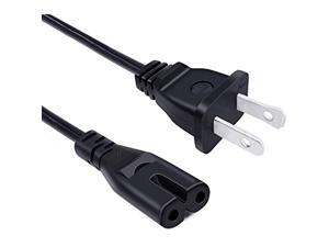 Ul 8Ft 2 Prong Power Cord For Roomba Home Base Charging Dock 960 980 985 980 690 675 677 614 620 645 650 670 671 770 805 860 880 890 891 500 600 700 800 Series Power Cord Replacement Ac Cable