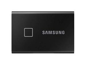 Samsung T7 Touch Portable Ssd - 1 Tb - Usb 3.2 Gen.2 External Ssd Metallic Black (Mu-Pc1t0k/Ww)