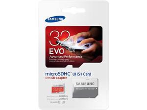 Samsung Evo Plus 32Gb Microsd Hc Class 10 Uhs-1 Mobile Memory Card For Samsung Galaxy J3 J1 Nxt Ace A9 A7 A5 A3 Tab A 7.0 E 8.0 View On7 On5 Z3 With Sd Memory Card Reader