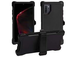 Cover Compatible With Samsung Galaxy Note 10 Plus (Note 10+) / Pro / 5G (Only) | Holster Case Series | Military Grade Protection With Carrying Belt Clip | Protective Drop-Proof Shock-Proof