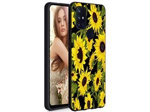 For Oneplus Nord N10 5G Case, [Not Fit Oneplus Nord N100 5G],Shock-Absorption Slim Tpu Ultra Thin Rubber Soft Shell Flexibility Bumper Phone Case Cover For Oneplus Nord N10 5G (Sunflower)
