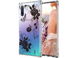 Case For Galaxy Note 10, Shockproof Series Hard Pc+ Tpu Bumper Protective Case For Samsung Galaxy Note 10 2019 Release Black