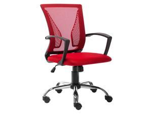 Mid Back Office Chair - Lumbar Support Computer Chair - Ergonomic Mesh Desk Chair