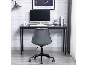 Bonzy Home Computer Desk, Writing Desk, Office Desk, Dining Table, PC Laptop Table, Simple Study Table for Living, Bedroom, Dining Room
