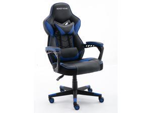 Bonzy Home Gaming Chair Office Chair High Back Computer Chair PU Leather Desk Chair PC Racing Executive Ergonomic Adjustable Swivel Task Chair with Headrest and Lumbar Support Bonzy Home Gaming Chair Office Chair High Back Computer Chair PU Leather Desk Chair PC Racing Executive Ergonomic Adjustable Swivel Task Chair with Headrest and Lumbar Support