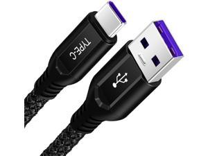 COOYA for Huawei SuperCharge 5A Charger Cable for Huawei P30 Pro 4FT Braided USB C Cable Super Charging for Huawei P40 P20 Pro P10 Plus Huawei Mate 30 Mate 20 Pro Fast Charge for Huawei P30 Lite