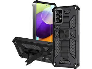 DMDMBATH for Samsung Galaxy A52 5G/4G Case (2021) with Screen Protector A52 Phone case Heavy Duty Dual Layer Silicone TPU Hard Shell Military Grade Full-Body Rugged Case with Magnetic Car Built-in Kic