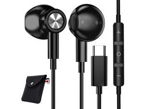 USB C Headphones with Microphone USB C Earbuds Magnetic inEar Digital Earphones with Mic USB Type C Wired Headphones for Samsung S20 FE Note 20 S21 Ultra S20 Plus OnePlus 9 8 Pro Google Pixel 6 Pro