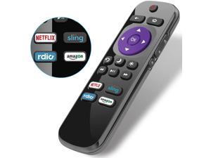 Gvirtue Universal Roku Remote Control Replacement for RCA Roku Smart TV Remote and Roku RCA Smart TV 32 40 43 49 50 55 60 65 70 inch, 4K LED LCD HDR UHD Smart TV