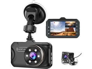 AQV Dash Cam Front 1080P WiFi, Mini Dash Camera for Cars with App Control,  170° Wide Angle, G-Sensor, Loop Recording, Super Night Vision, Safer Super