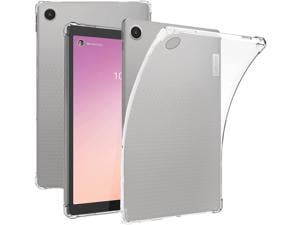 K Tablet Case Compatible with Lenovo Tab M8 Gen 4 2023 80inch Flexible TPU Ultra Slim Reinforced Corners Clear Protective Cover Crystal Shockproof Rugged Back Case for Lenovo Tab M8 Gen 4