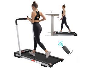 FYC 2 in 1 Under Desk Treadmill - 2.5 HP Folding Treadmill for Home Installation-Free Foldable Treadmill Compact Electric Treadmill Remote Control LED Display Walking Running Jogging for Home Office FYC 2 in 1 Under Desk Treadmill - 2.5 HP Folding Treadmill for Home Installation-Free Foldable Treadmill Compact Electric Treadmill Remote Control LED Display Walking Running Jogging for Home Office