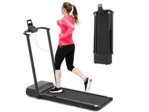 FYC Folding Treadmill Electric Exercise Compact Running Machine with LED Display & Wheels & Phone Holder, Easy to Move, Installation-Free Portable Walking Jogging for Home Office Use (JK30A-2) FYC Folding Treadmill Electric Exercise Compact Running Machine with LED Display & Wheels & Phone Holder, Easy to Move, Installation-Free Portable Walking Jogging for Home Office Use (JK30A-2)