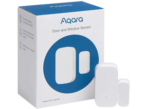 Aqara Door and Window Sensor, REQUIRES AQARA HUB, Zigbee Connection, Wireless Mini Contact Sensor for Alarm System and Smart Home Automation, Compatible with Apple HomeKit, Alexa, Works With IFTTT Aqara Door and Window Sensor, REQUIRES AQARA HUB, Zigbee Connection, Wireless Mini Contact Sensor for Alarm System and Smart Home Automation, Compatible with Apple HomeKit, Alexa, Works With IFTTT