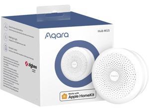 Aqara M1S Smart Hub, Wireless Smart Home Bridge for Alarm System, Home Automation, Remote Monitor and Control, Supports Apple Siri, Alexa, Google Assistant, Apple HomeKit and IFTTT