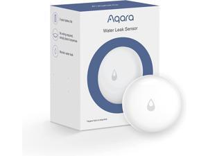 Aqara Water Leak Sensor, REQUIRES AQARA HUB, Wireless Water Leak Detector, Wireless Mini Flood Detector for Alarm System and Smart Home Automation, For Kitchen Bathroom Basement, Works with IFTTT Aqara Water Leak Sensor, REQUIRES AQARA HUB, Wireless Water Leak Detector, Wireless Mini Flood Detector for Alarm System and Smart Home Automation, For Kitchen Bathroom Basement, Works with IFTTT