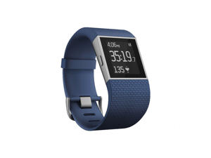 Fitbit Surge Bluetooth Heart Rate Activity Fitness GPS Large Black Blue Orange Fast Shipping FedEx DHL