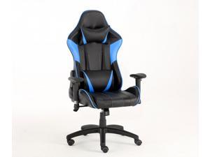 GIVENUSMYF Ergonomic Backrest and Seat Height Adjustment Gaming Chair w/ Pillows