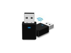 Bluetooth 5.0 Receiver Transmitter USB Wireless Stereo Audio Adapter with 3.5mm AUX Cable for Home TV MP3/4 PC Car Phones