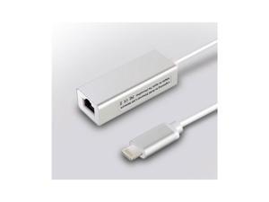 Lightning to RJ45 Ethernet LAN Wired Network Adapter for Apple iPhone iPad