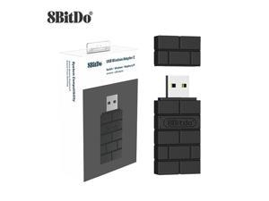 8Bitdo USB Wireless Adapter 2 Generation Receiver for PS5, PS4, Xbox Series X/S, Nintendo Switch, PC Windows, Raspberry Pi, Android