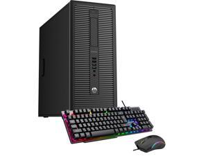 HP EliteDesk 800 G1 Tower Computer PC i7 4770 3.4Ghz 16GB DDR3 RAM 1TB SSD NVIDIA GeForce GT 1030 2GB Win 10 Pro WIFI with HAJAAN Gaming PC Keyboard & Mouse HDMI