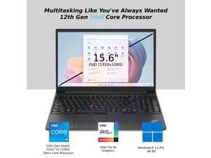 Lenovo ThinkPad E15 Gen 4 15.6" 1080p Intel Core i5-1235U (10 Core), Intel Iris Xe Graphics,16GB RAM, 256GB PCIe SSD, IPS Business Laptop, Windows 11 Pro, w/ Majool Deskpad 256 GB PCIe 16GB
