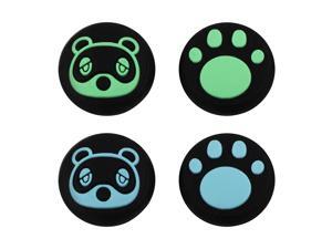 Gifts for Women Men - Kawaii Thumb Grips Caps Cute Accessories for Nintendo Switch Lite, STOGA Silicone Joystick Caps for Animal Crossing Switch, Joystick Cover Gifts for Nintendo Switch Controllers