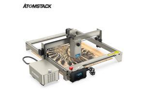ATOMSTACK S20 Pro Laser Engraving Cutting Machine 20W Laser Power 400x400mm Engraving Area Fixed-Focus Ultra-thin Laser High-Energy Support 12-15mm Solid Wood Board Cutting with Air Assist Accessory