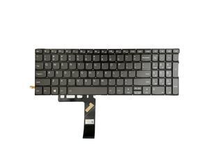 Replacement for Lenovo Yoga C740-14 C740-14IML Laptop Upper Case Palmrest Keyboard Touchpad Assembly Part 5CB0U43990 Top Cover Sliver 