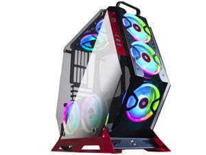 KEDIERS Computer Case ATX Mid-Tower PC Gaming Case Open Tower Case - USB3.0 - Remote Control - 2 Tempered Glass - Cooling System - Airflow - Cable Management C-570 KEDIERS Computer Case ATX Mid-Tower PC Gaming Case Open Tower Case - USB3.0 - Remote Control - 2 Tempered Glass - Cooling System - Airflow - Cable Management C-570