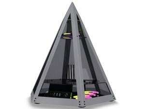 KEDIERS Diamond Pyramid ATX PC Case Innovative Gaming Computer Tower Case,C600