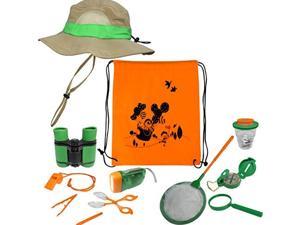 12 Piece Combination set Kids Explorer Kit and Sun Hat – Insect Kit with Pack Pack, and Floppy Hat fits ages 4-7 years old.