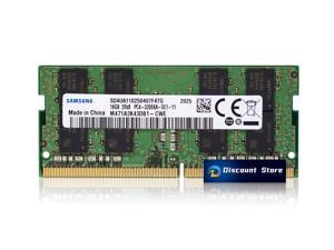 Samsung 16GB DDR4 3200 MHz PC4-25600 SODIMM Laptop Memory RAM (M471A2K43DB1-CWE)