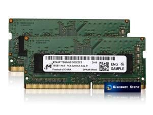 Micron 32GB (16GB x2) DDR4 3200MHZ 1RX8 PC4-25600 MTA8ATF2G64HZ-3G2EZES SO-DIMM 260-PIN Laptop Ram Memory Micron 32GB (16GB x2) DDR4 3200MHZ 1RX8 PC4-25600 MTA8ATF2G64HZ-3G2EZES SO-DIMM 260-PIN Laptop Ram Memory