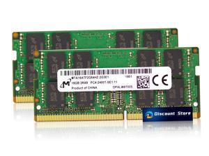 Micron MTA16ATF2G64HZ-2G3E1 32GB(2X16GB) PC4-2400T Laptop 260-PIN SODIMM RAM Memory