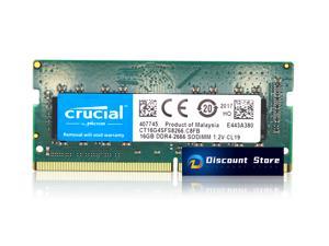 Crucial 16GB (1x16GB) DDR4 2666MHz SODIMM CL19 PIN-260 Laptop Memory  CT16G4SFS8266.C8FB