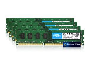 CRUCIAL 32GB 8GB x4 DDR3L-1866HMZ CT102464BD186D.M16FP UDIMM PCL-14900 Desktop Memory/Ram  1.35V