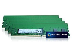 SK HYNIX 16GB(4X4GB) DDR4-2400T-R 1RX8 HMA451R7AFR8N-UH PC4-19200 Registered ECC Server RAM