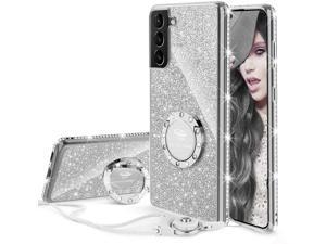 OCYCLONE Samsung Galaxy S21 Ultra Case, Glitter Cute Phone Case with Ring  for Women Girls, Bling Diamond Rhinestone Bumper Protective Soft Case for Galaxy  S21 Ultra 6.8 2021 Released - Gold price