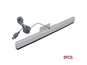 5pcs infravermelho prático com fio receptor barra de sinal ray sensor ir profissional acessório controle remoto para wii 5pcs infravermelho prático com fio receptor barra de sinal ray sensor ir profissional acessório controle remoto para wii