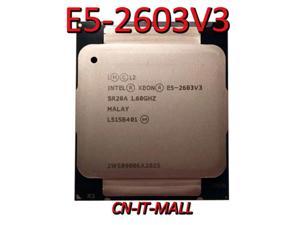 Intel Xeon E5-2603V3 CPU 1.6GHz 15MB Cache 6 Cores 6 Threads LGA2011-3 Processor