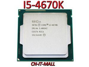 Pulled I5-4670K CPU 3.4G 6M 4 Core 4 Thread LGA1150 Processor