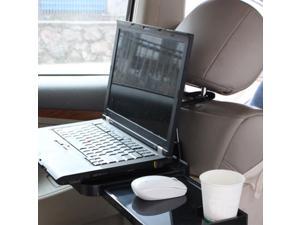 Mesa pequeña para coche, tablero plegable para ordenador, escritorio de escritura, soporte trasero para Notebook